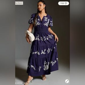 The Somerset Maxi Dress: Embroidered Edition